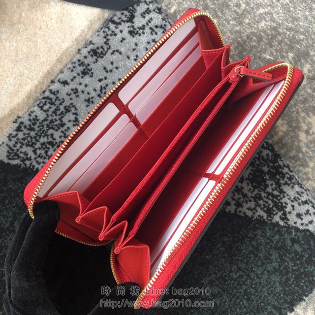 Gucci古馳包包 G家新款錢包 型號：624880 古奇七夕火爆款官網同步G家蘋果圖案拉鏈包  gdj1299